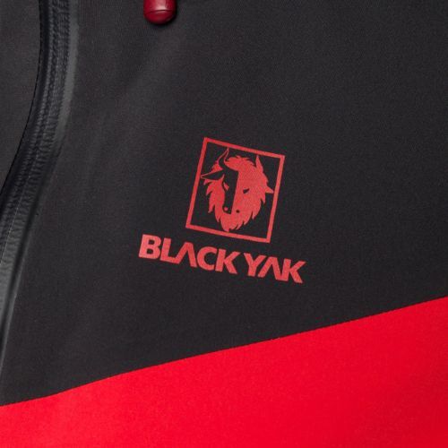 Kurtka przeciwdeszczowa męska BLACKYAK Barzona fiery red