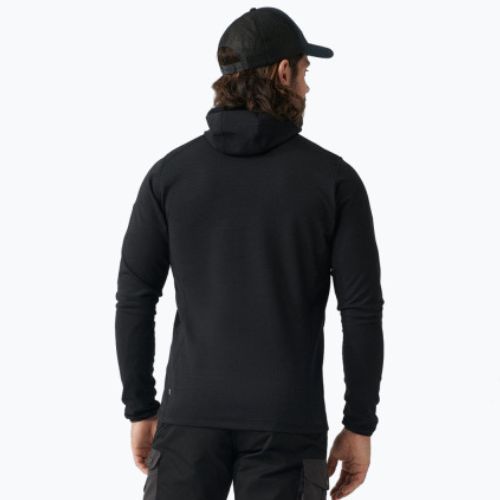 Bluza trekkingowa męska Fjällräven Keb Fleece Hoodie black