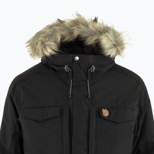 Kurtka zimowa męska Fjällräven Nuuk Parka black