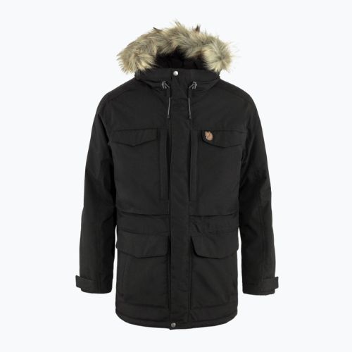 Kurtka zimowa męska Fjällräven Nuuk Parka black