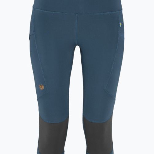 Legginsy damskie Fjällräven Abisko Trekking Tights Pro indigo blue/iron grey