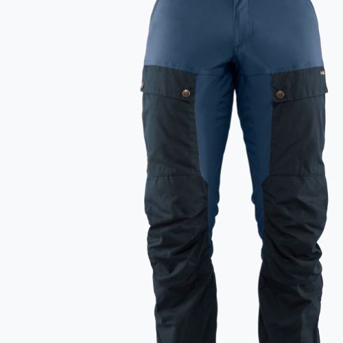 Spodnie trekkingowe męskie Fjällräven Keb Trousers Reg dark navy/uncle blue