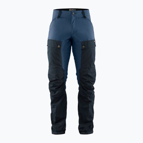Spodnie trekkingowe męskie Fjällräven Keb Trousers Reg dark navy/uncle blue