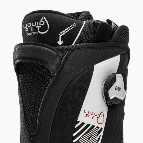 Buty snowboardowe męskie HEAD Four Boa Focus Liquid Fit black/white