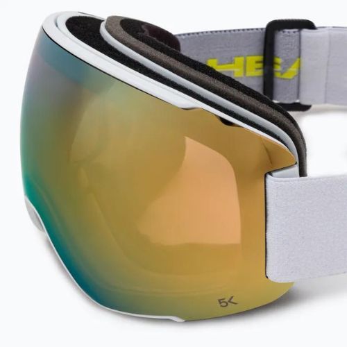 Gogle narciarskie HEAD Magnify 5K gold/orange/wcr