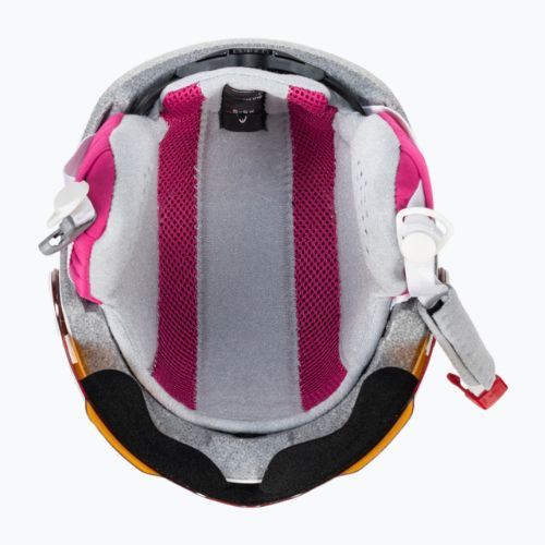 Kask narciarski dziecięcy HEAD Maja Visor Jr white