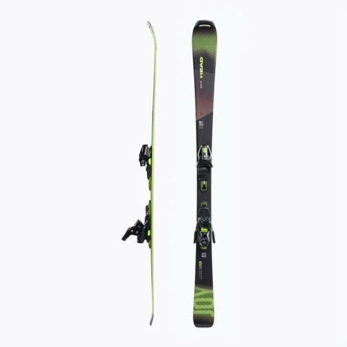 Narty zjazdowe damskie HEAD Super Joy SW SLR Joy Pro + wiązania Joy 11 black/yellow