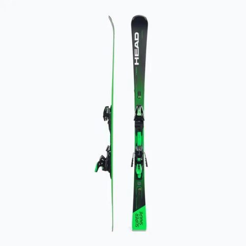 Narty zjazdowe HEAD Supershape e-Magnum SW SF-PR + wiązania PRD 12 black/green
