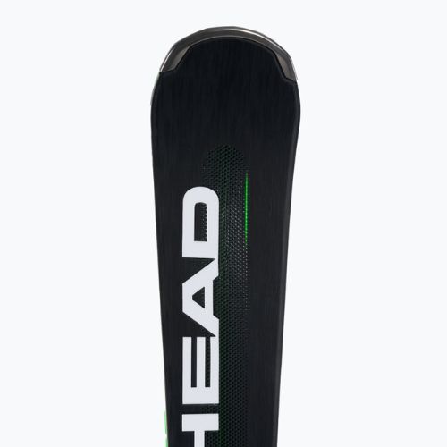 Narty zjazdowe HEAD Supershape e-Magnum SW SF-PR + wiązania Protector PR 13 black/green