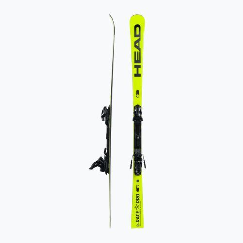 Narty zjazdowe HEAD WC Rebels e-Race Pro SW RP WCR 14 + wiązania Freeflex 14 yellow