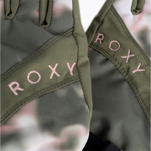 Rękawice snowboardowe damskie ROXY Jetty deep lichen green nimal
