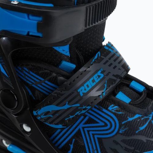 Łyżwy dziecięce Roces Jokey Ice 3.0 Boy black/astro blue