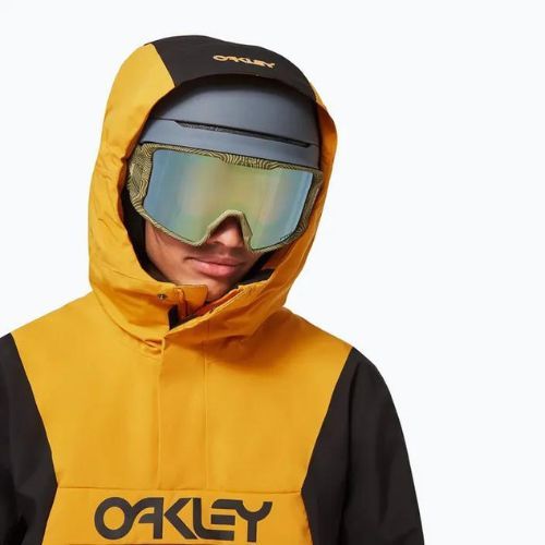 Kurtka snowboardowa męska Oakley TNP TBT Insulated Anorak amber yellow/blackout