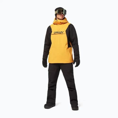Kurtka snowboardowa męska Oakley TNP TBT Insulated Anorak amber yellow/blackout
