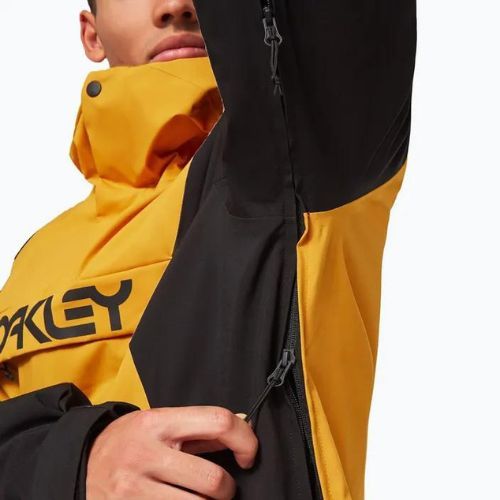Kurtka snowboardowa męska Oakley TNP TBT Insulated Anorak amber yellow/blackout