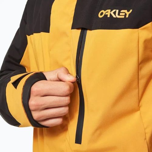 Kurtka snowboardowa męska Oakley TNP TBT Insulated amber yellow/blackout