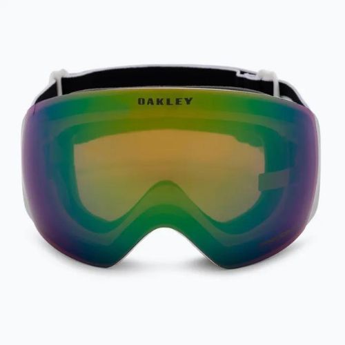 Gogle narciarskie Oakley Flight Deck L matte white/prizm snow jade iridium