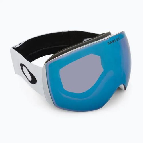 Gogle narciarskie Oakley Flight Deck L matte white/prizm snow sapphire iridium