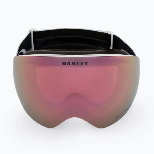 Gogle narciarskie Oakley Flight Deck L matte white/prizm rose gold iridium