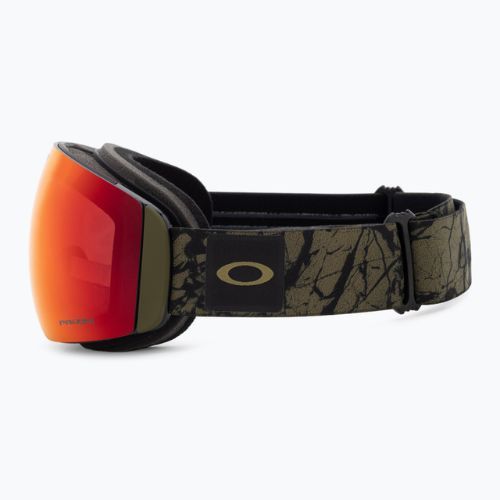 Gogle narciarskie Oakley Flight Deck M dark brush crystal/prizm snow torch iridium