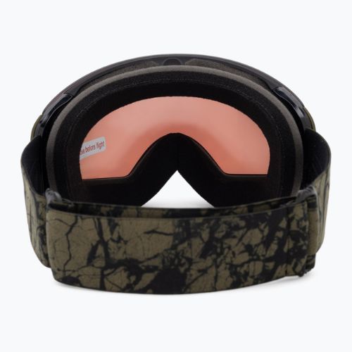 Gogle narciarskie Oakley Flight Deck M dark brush crystal/prizm snow torch iridium