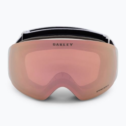 Gogle narciarskie Oakley Flight Deck M matte white/prizm rose gold iridium