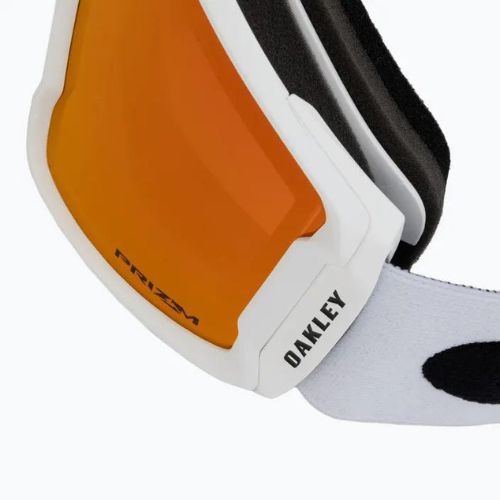 Gogle narciarskie Oakley Line Miner L matte white/prizm snow torch iridium