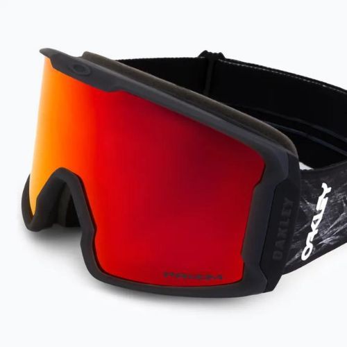 Gogle narciarskie Oakley Line Miner L black blaze/prizm snow torch iridium
