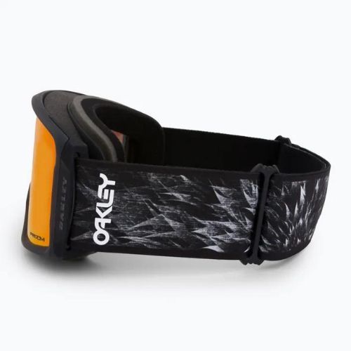 Gogle narciarskie Oakley Line Miner L black blaze/prizm snow torch iridium