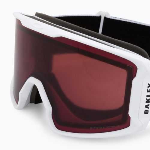 Gogle narciarskie Oakley Line Miner L matte white/prizm garnet