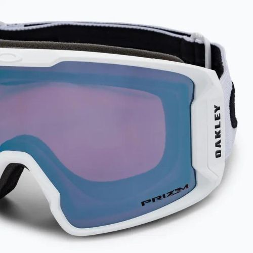 Gogle narciarskie Oakley Line Miner M matte white/prizm snow sapphire iridium