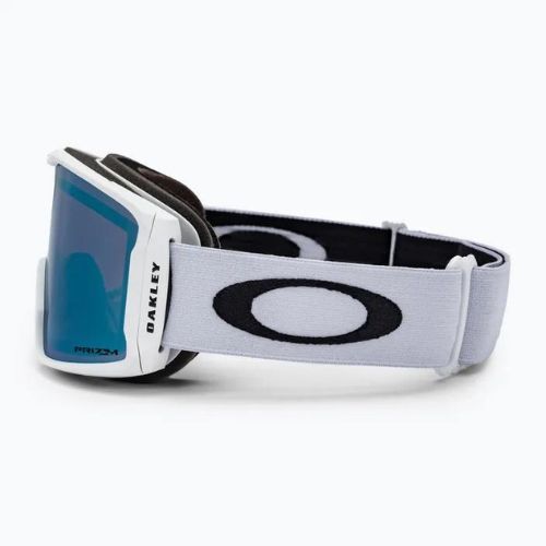 Gogle narciarskie Oakley Line Miner M matte white/prizm snow sapphire iridium