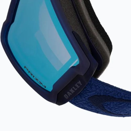 Gogle narciarskie Oakley Line Miner M navy aura/prizm snow sapphire iridium