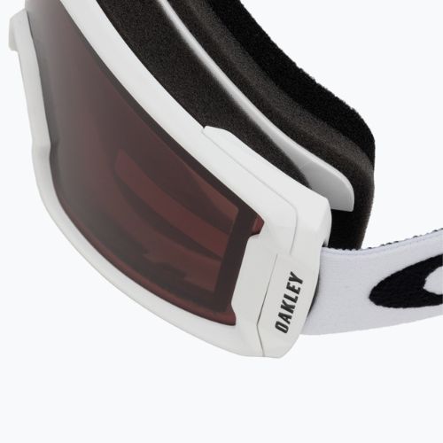 Gogle narciarskie Oakley Line Miner M matte white/prizm garnet