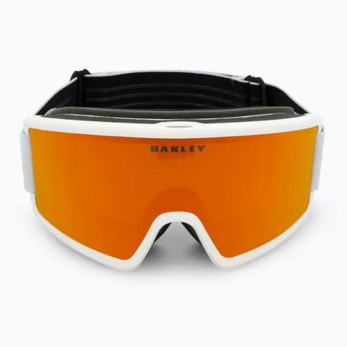 Gogle narciarskie Oakley Target Line M matte white/fire iridium