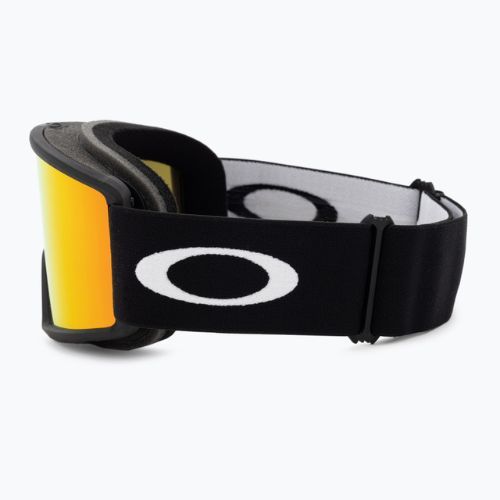 Gogle narciarskie Oakley Target Line L matte black/fire iridium