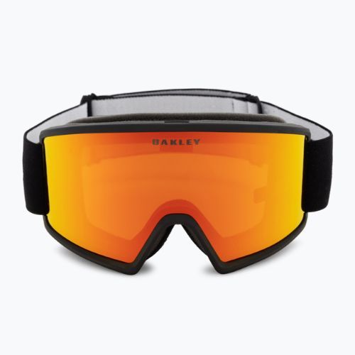 Gogle narciarskie Oakley Target Line L matte black/fire iridium