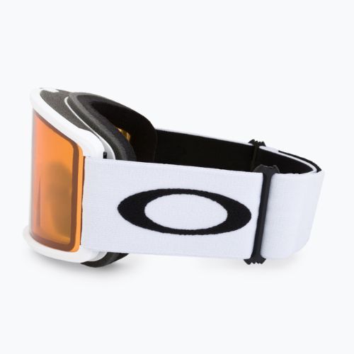 Gogle narciarskie Oakley Target Line L matte white/persimmon