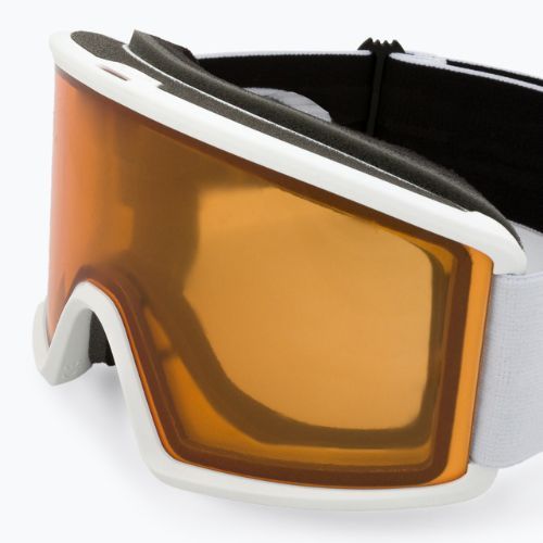 Gogle narciarskie Oakley Target Line L matte white/persimmon