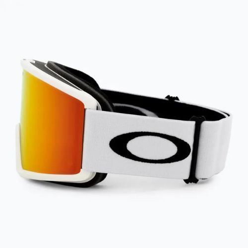 Gogle narciarskie Oakley Target Line L matte white/fire iridium