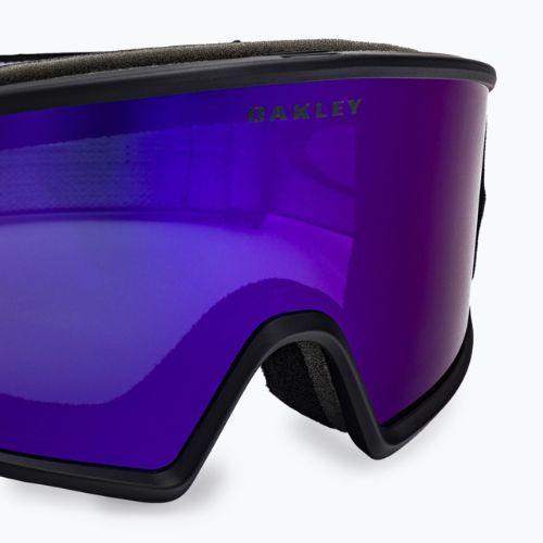 Gogle narciarskie Oakley Target Line L matte black/violet iridium