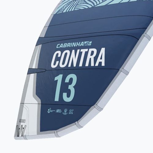 Latawiec kitesurfingowy Cabrinha Contra turkusowy K2KOCTR3S017003
