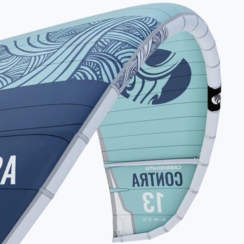 Latawiec kitesurfingowy Cabrinha Contra turkusowy K2KOCTR3S017003