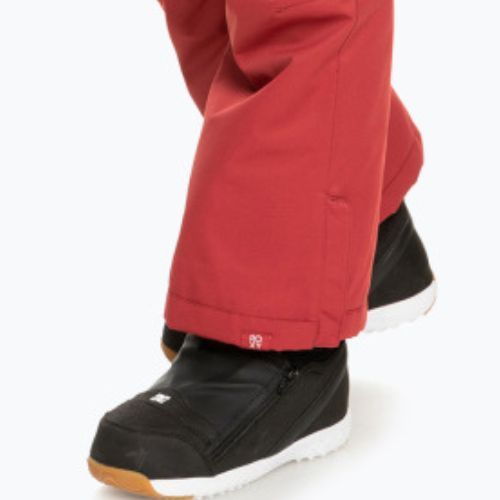 Spodnie snowboardowe damskie ROXY Diversion brick red