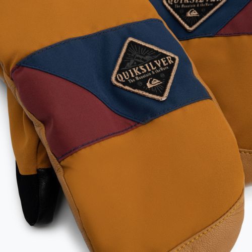 Rękawice snowboardowe Quiksilver Squad Mitt buckthorn brown