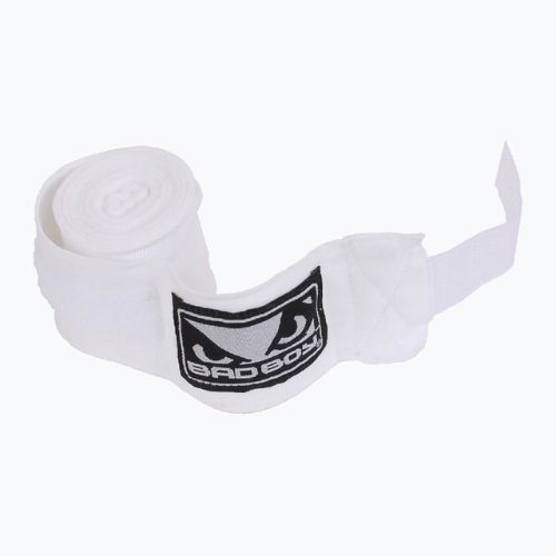 Bandaże bokserskie Bad Boy 300 cm white/black