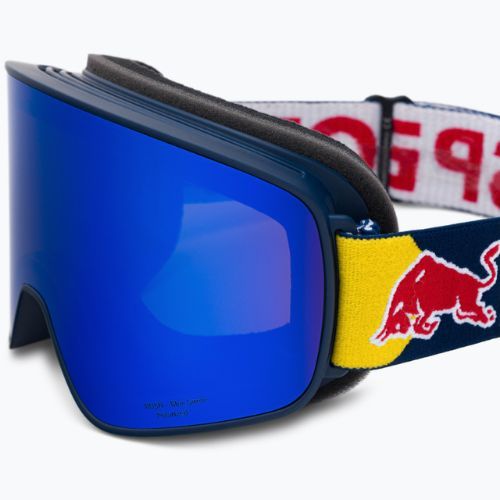 Gogle narciarskie Red Bull SPECT Rush Polarised matt blue/blue/brown blue mirror/blue snow