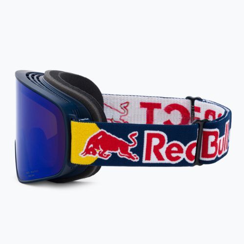 Gogle narciarskie Red Bull SPECT Rush Polarised matt blue/blue/brown blue mirror/blue snow