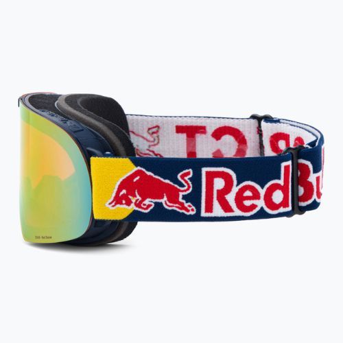 Gogle narciarskie Red Bull SPECT Soar matt dark blue/blue/orange red mirror/red snow