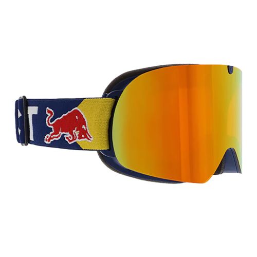 Gogle narciarskie Red Bull SPECT Soar matt dark blue/blue/orange red mirror/red snow 10